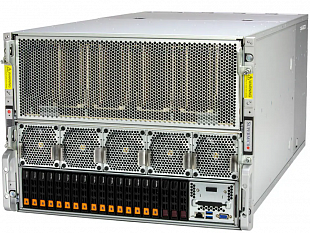 Сервер SuperMicro_SYS-821GE-TNHR_2x8558_32x64Gb_2x960Gb u.2_2x7.68Gb u.2_8xH200 GPU_8x400G_2x25GbE_2x10Gb_6x3000W